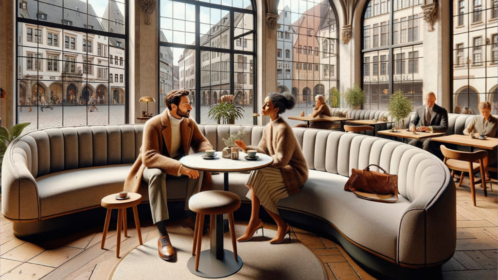 couple having their time together